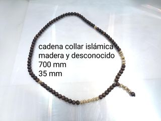 7 braccialetti in legno e turchi Eye