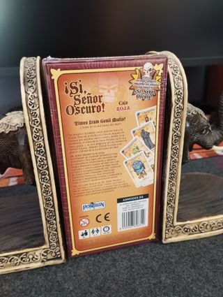 Si Señor Oscuro Juego Cartas Caja Roja Nuevo