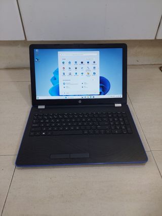 Ordenador Portátil HP Negro y Azul