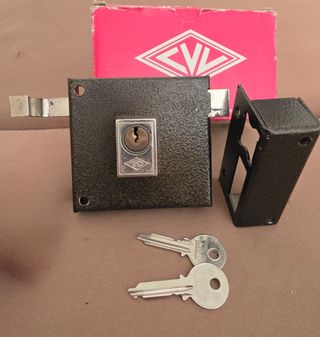 Cerradura CVL con 2 llaves y escutcheon