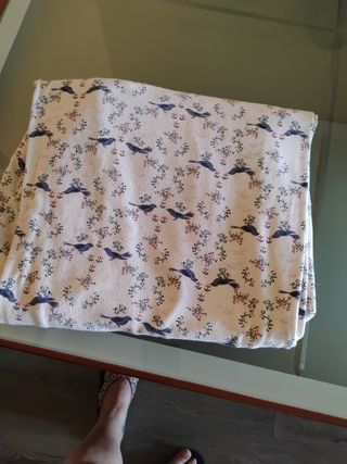 Pantalón pijama mujer estampado pájaros