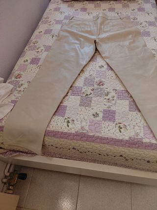 Pantalones de mujer beige