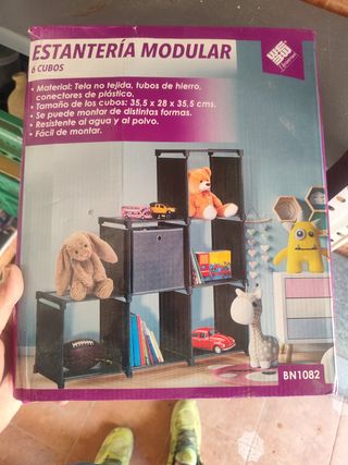 Estantería Modular 6 Cubos WE Huseware