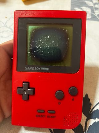 Game boy pocket roja 1996 leer