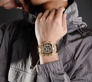 Reloj Naviforce Dorado y Marrón