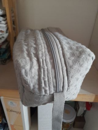 Bustone cotone indiano grigio perla