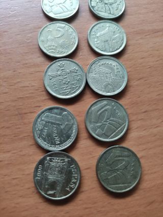 Lote de monedas