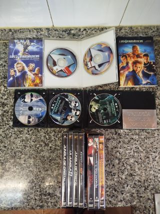 Colección DVD Películas Fantasía y Acción