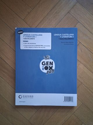 Libro de Lengua 1° Bachillerato