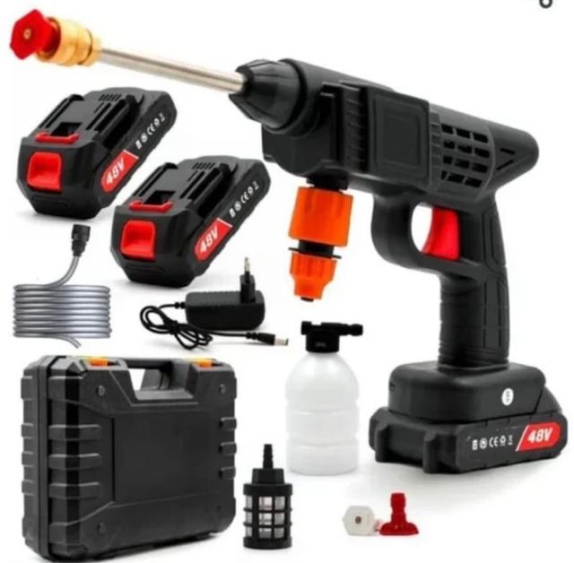 Pistola Idropulitrice a Batteria Ricaricabile Set