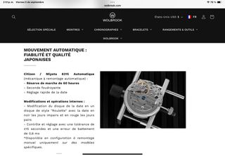 Reloj Wolbrook Automático 