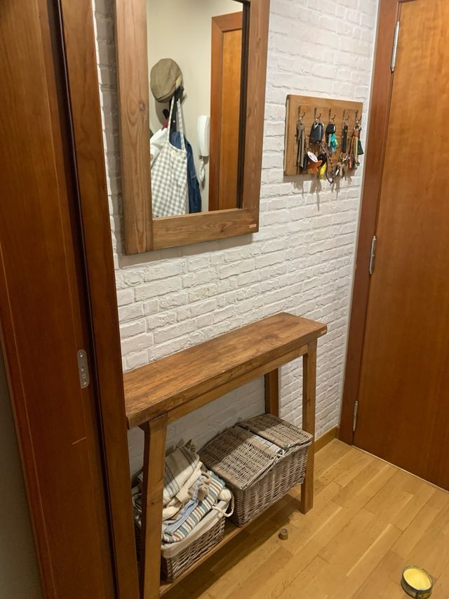 Mobili da ingresso in legno fatti a mano