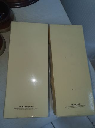 Dos Muñecos Vintage Época 19 cm