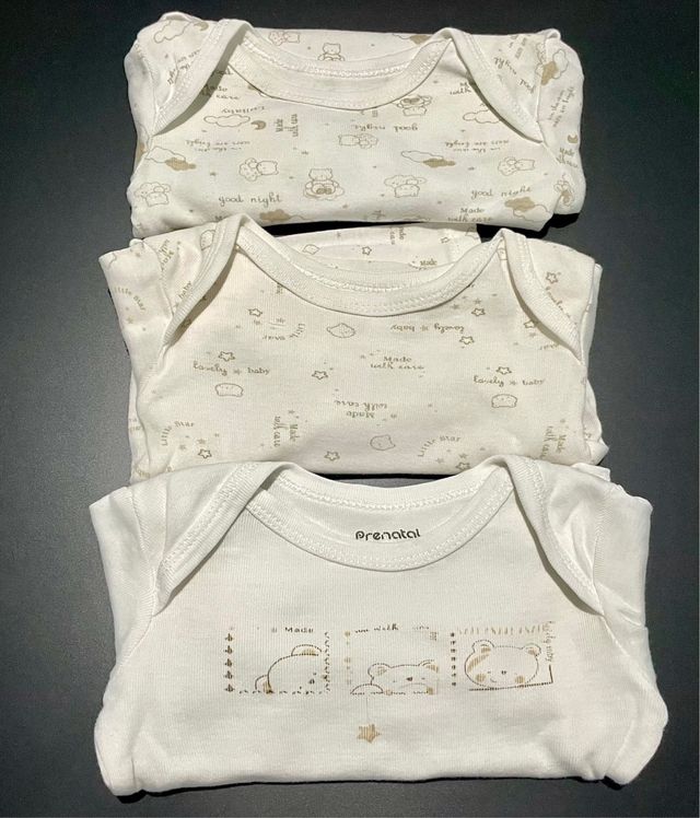 Set 3 body bimba manica lunga