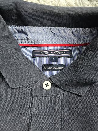 Polo Tommy Hilfiger Blu Taglia L