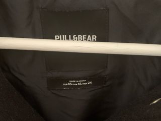 Trenca corta Pull&Bear azul muy oscura