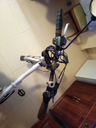 Bicicleta eléctrica plegable