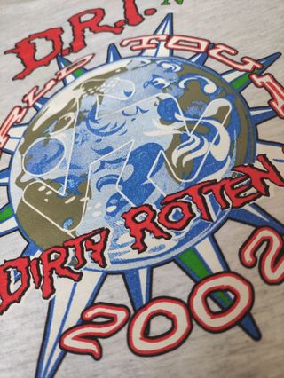 D.R.I. Dirty Rotten Imbeciles T-shirt Vintage 2002