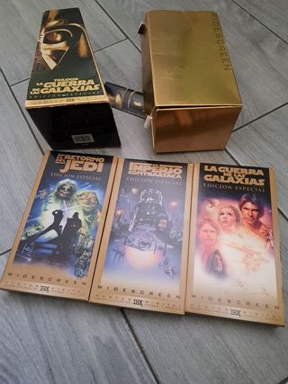 Trilogía Star Wars VHS Edición Especial