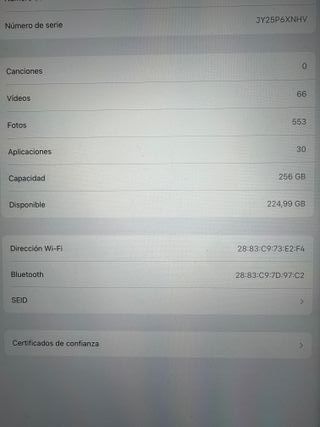 iPad Air 13 M2 256GB 