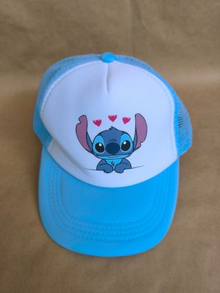 Gorra Stitch - Azul - 2 diseños 