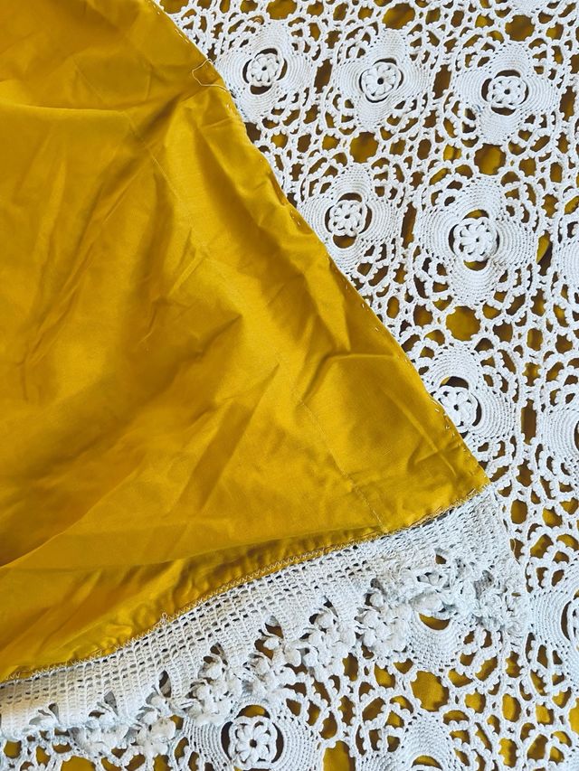 Copriletto matrimoniale uncinetto fatto a mano