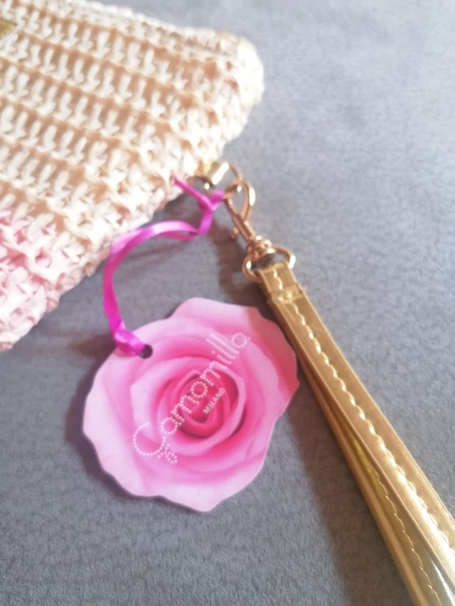 Bustina Camomilla Milano Rosa e Oro
