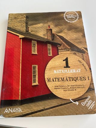 Matemàtiques I.
