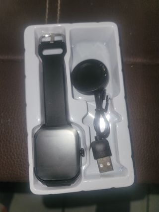 Reloj Inteligente Dorado y Rosa