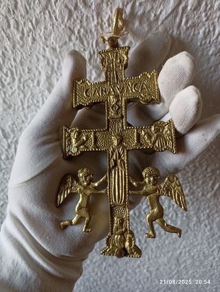 Cruz de Caravaca Antigua Crucifijo Siglo XVIII
