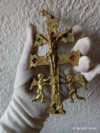 Cruz de Caravaca Antigua Crucifijo Siglo XVIII