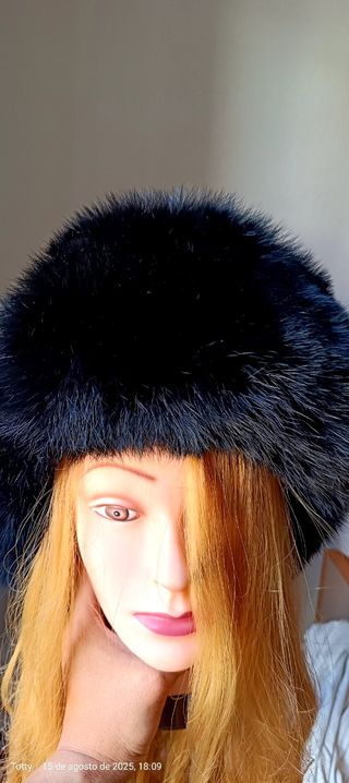 Gorro Ushanka Ruso Negro