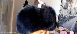 Gorro Ushanka Ruso Negro
