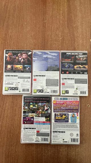 Pack 5 juegos Nintendo Switch (Mario Kart, Minecra