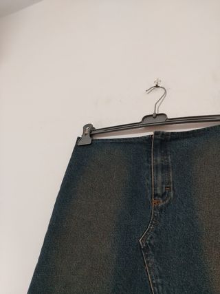 Gonna lunga vita bassa effetto vintage taglia S