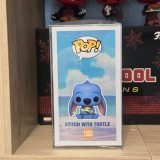 Funko Stitch con Tortuga 1353 (Stitch with turtle)