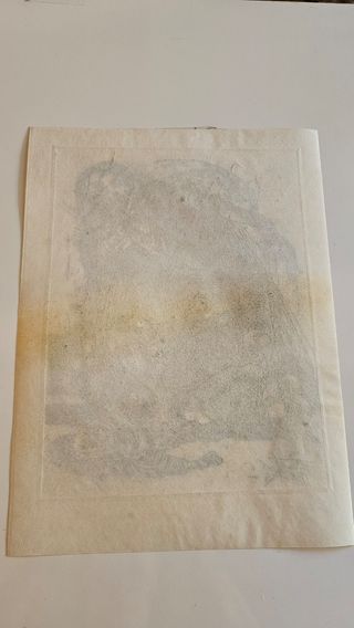 Dali Aguafuerte La vida es sueño 1962