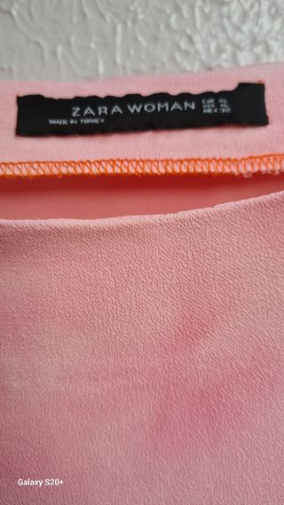 Zara Maglia Taglia Unica Rosa