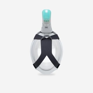 Máscara Snorkel Easybreath. Tallas S/M y M/L gris sin bolsa