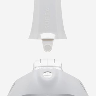 Máscara Snorkel Easybreath. Tallas S/M y M/L gris sin bolsa