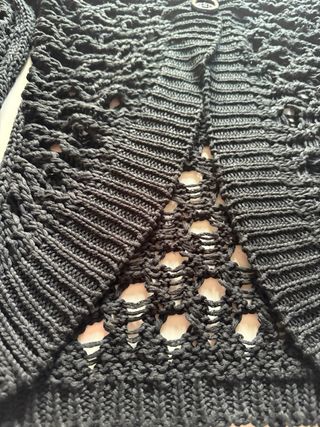 Cardigan cotone con bottone