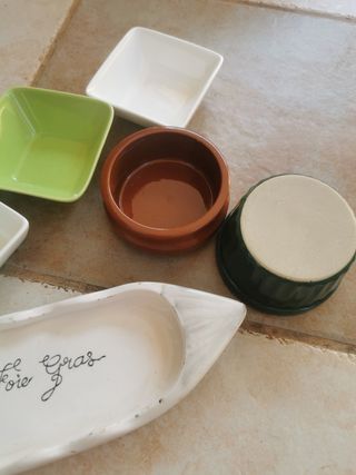 Set ciotole quadrate e  anatra