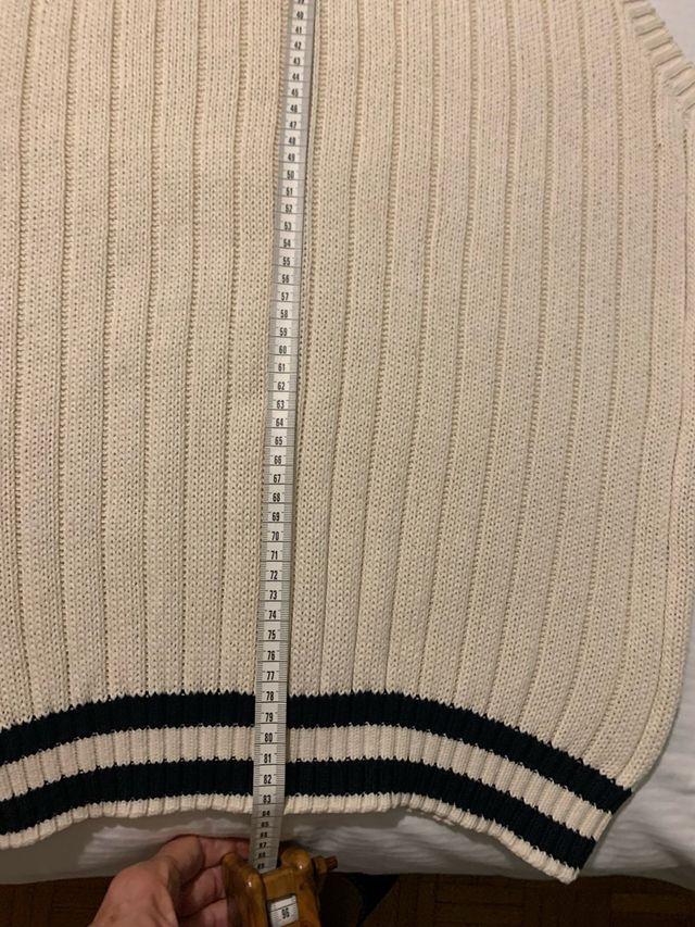 Gilet smanicato cotone anni 80