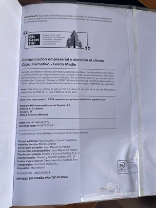 Comunicación empresarial y atención al cliente