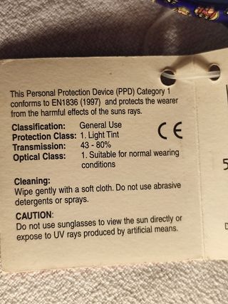 Gafas de sol infantiles Looney Tunes Taz