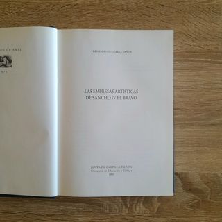 Las empresas artísticas de Sancho IV El Bravo