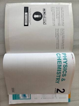 Libro física y química en inglés 2ºESO