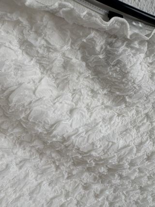 Top H&M blanco encaje