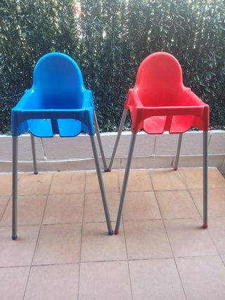 2 Tronas Infantiles (Azul y Roja)