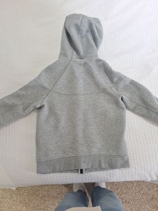 Felpa Nike Tech per bambini taglia L grigia 147-158 cm